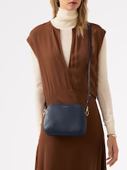 Radley Medium Blue Dukes Place Ziptop Cross-Body Bag - Image 5 of 5