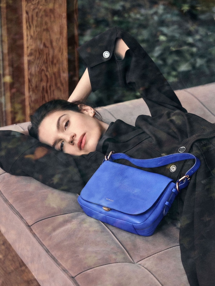 Blau - Radley Small Graffton Street Flapover Cross-Body Bag - Bild 1 von 8