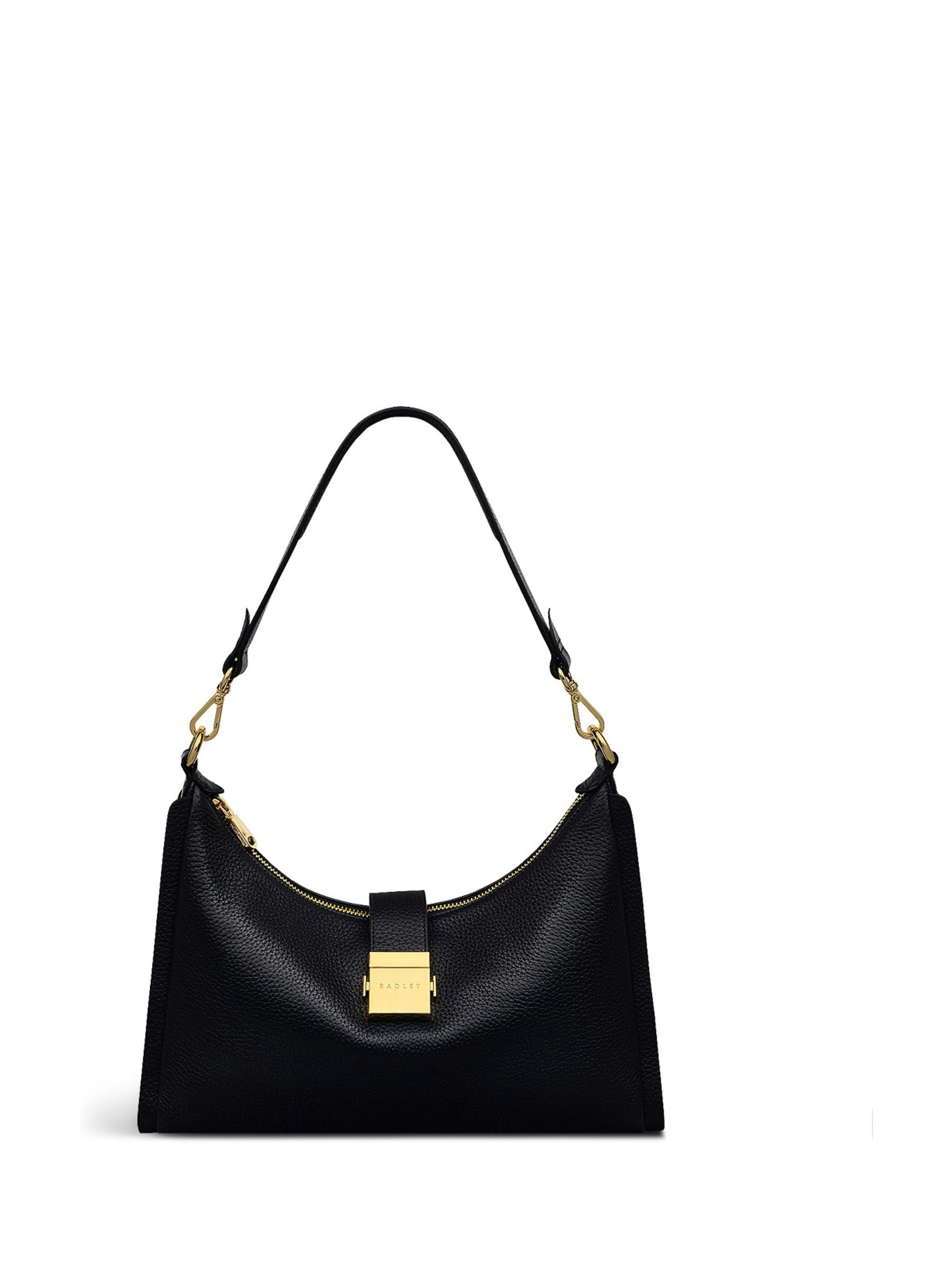 RADLEY London Sloane Street Medium Ziptop Grab Bag Pumice Leather $348. Lt.Gray