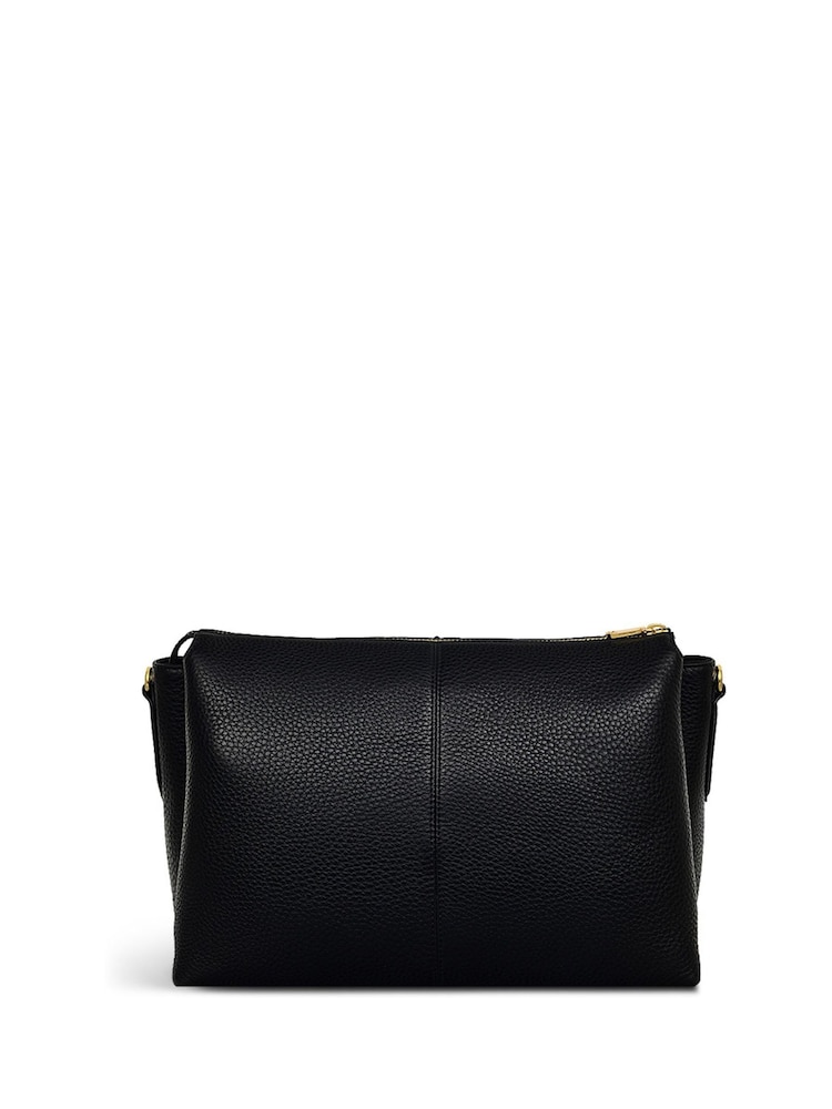 Radley Medium Hillgate Place Ziptop Black Cross-Body Bag - Image 2 of 4 Radley Medium Hillgate Place Ziptop Black Cross-Body Bag - Image 2 of 4