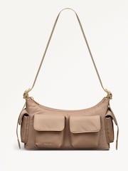 Radley Medium Guildford Grove Ziptop Shoulder Nude Bag - Image 1 of 5
