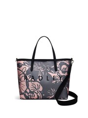 Radley Medium Southwell Gardens Floral Print Open Top Grab Grey Bag - Imagen 1 de 5