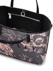 Radley Medium Southwell Gardens Floral Print Open Top Grab Grey Bag - Imagen 3 de 5