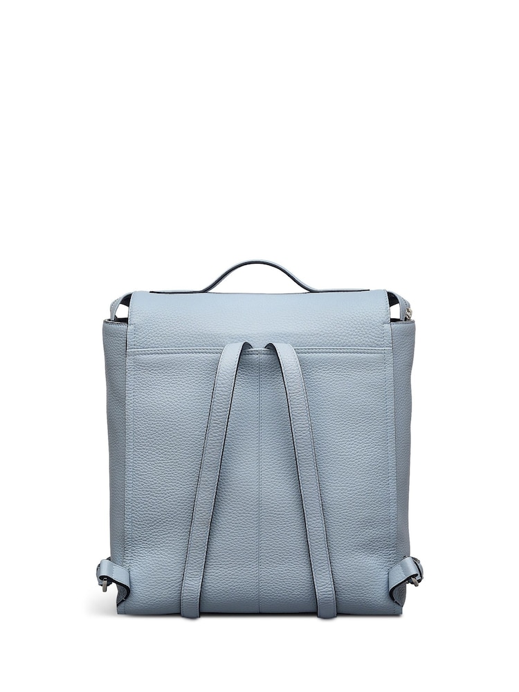 Radley Medium Blue Oak Street Ziptop Backpack - Imagen 2 de 5