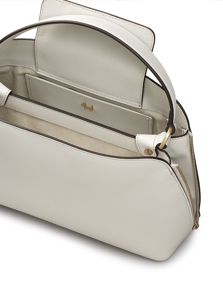 Radley Small Liverpool Street Open Top Grab Grey Bag - Image 4 of 5