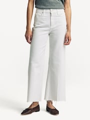 Paige Anessa High Waisted Wide Leg Jeans - Image 1 of 4