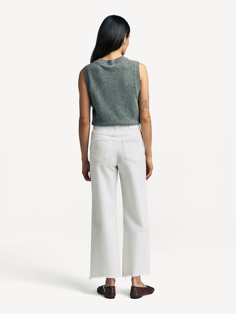 Paige Anessa High Waisted Wide Leg Jeans - Image 2 of 4