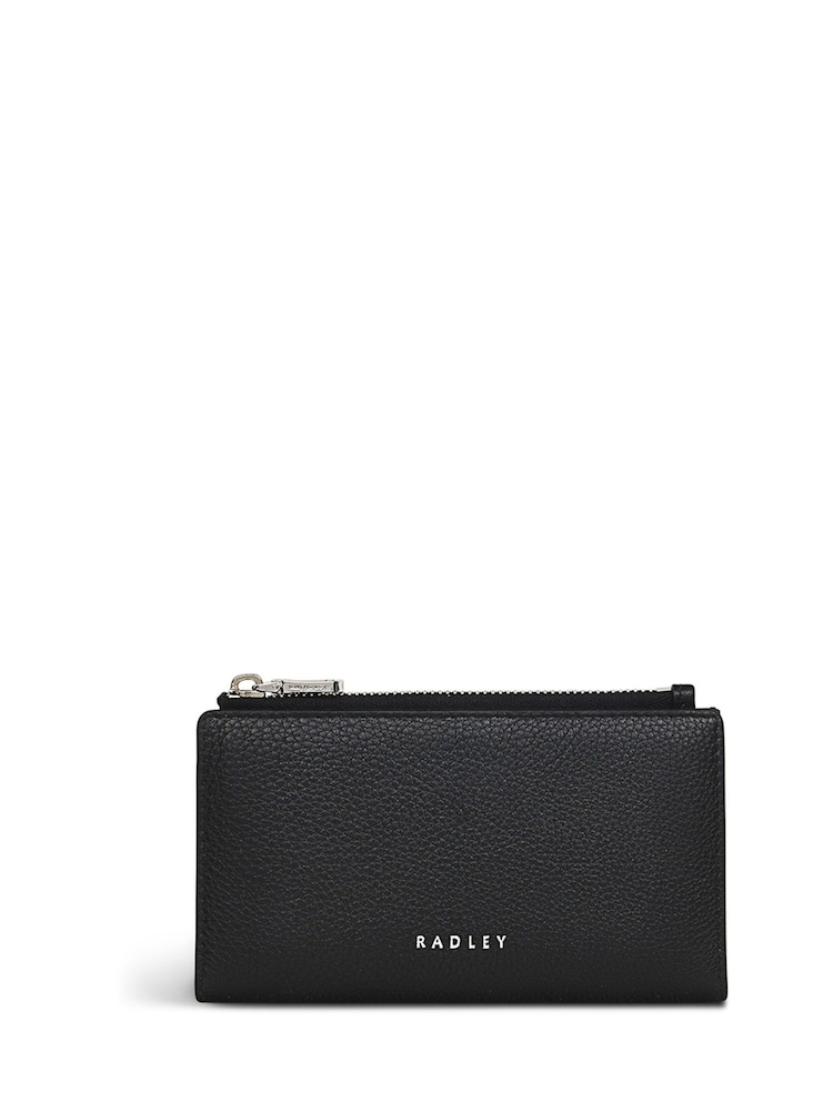 Radley Medium Coin Street Ziptop Black Purse - Image 1 of 4