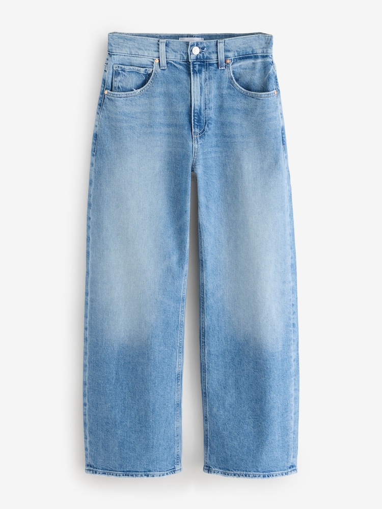 Paige Blue Arella Ankle Barrel Leg Jeans - صورة 5 من 5 Paige Blue Arella Ankle Barrel Leg Jeans - صورة 5 من 5