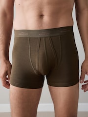 Purple/Green/Blue 4 pack Signature A-Fronts Boxers - Image 3 of 12