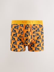 Bright Pink/Blue Animals Pattern A-Front Boxers - Image 6 of 9