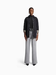 7 For All Mankind Grey LOTTA Panalu Jeans - Image 1 of 6