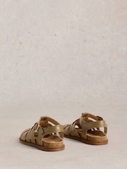 White Stuff Green Hattie Fisherman Footbed Sandals - Image 2 of 4
