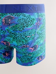 Bright Animal Pattern 5 Pack Trunks Boxers - Image 7 of 9