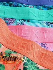 Bright Animal Pattern 5 Pack Trunks Boxers - Image 9 of 9