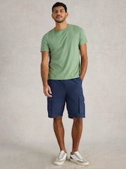 White Stuff Blue Callington Cargo Shorts - Image 1 of 6
