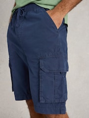 White Stuff Blue Callington Cargo Shorts - Image 4 of 6