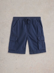 White Stuff Blue Callington Cargo Shorts - Image 5 of 6