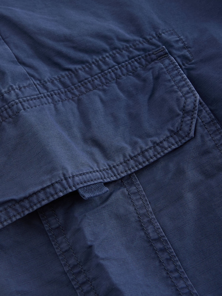 White Stuff Blue Callington Cargo Shorts - Image 6 of 6