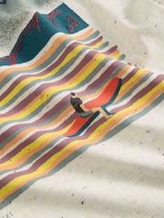 White Stuff Natural Abersoch Surfer Graphic Print T-Shirt - Image 7 of 7