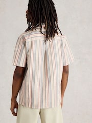 White Stuff Multi Keswick Stripe Linen Shirt - Image 3 of 6