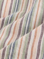 White Stuff Multi Keswick Stripe Linen Shirt - Image 6 of 6
