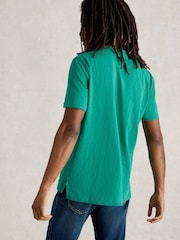 White Stuff Green Travel Graphic 100% Cotton T-Shirt - Image 2 of 6