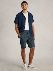 White Stuff Fish Printed Chino Shorts - Imagen 1 de 6