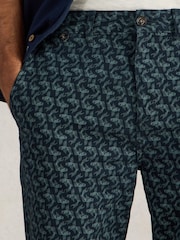 White Stuff Fish Printed Chino Shorts - Imagen 4 de 6