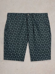 White Stuff Fish Printed Chino Shorts - Imagen 5 de 6