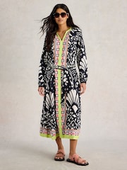 White Stuff Blue Liv Midi Dress - Image 1 of 6