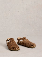 Sandalias con plantilla anatómica y diseño tipo pescador Hettie de White Stuff - Imagen 3 de 5