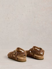 Sandalias con plantilla anatómica y diseño tipo pescador Hettie de White Stuff - Imagen 4 de 5