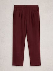 White Stuff Red Rowena 100% Linen Trousers - Image 5 of 6