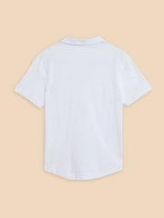 White Stuff White 100% Cotton Annie Embroidered Shirt - Image 6 of 7