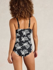 White Stuff Black Splash Control Swimsuit - Image 2 of 6