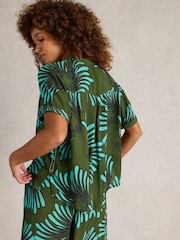 White Stuff Green Sloane Shirt - Image 3 of 7
