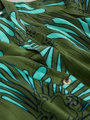 White Stuff Green Sloane Shirt - Image 7 of 7