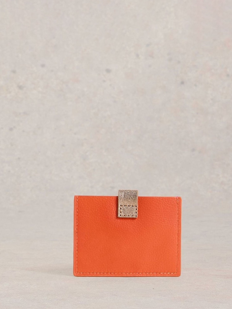 White Stuff Orange Cari Card Holder - Image 2 of 2