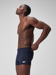 Speedo Navy Mens Endurance + Aqua Shorts - Image 4 of 6