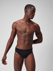 Speedo Black Mens Endurance + 7cm Briefs - Image 1 of 6