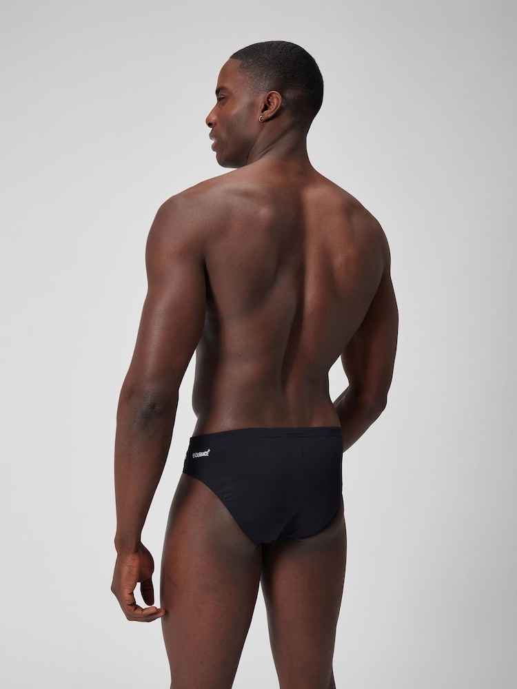 Speedo Black Mens Endurance + 7cm Briefs - Image 2 of 6