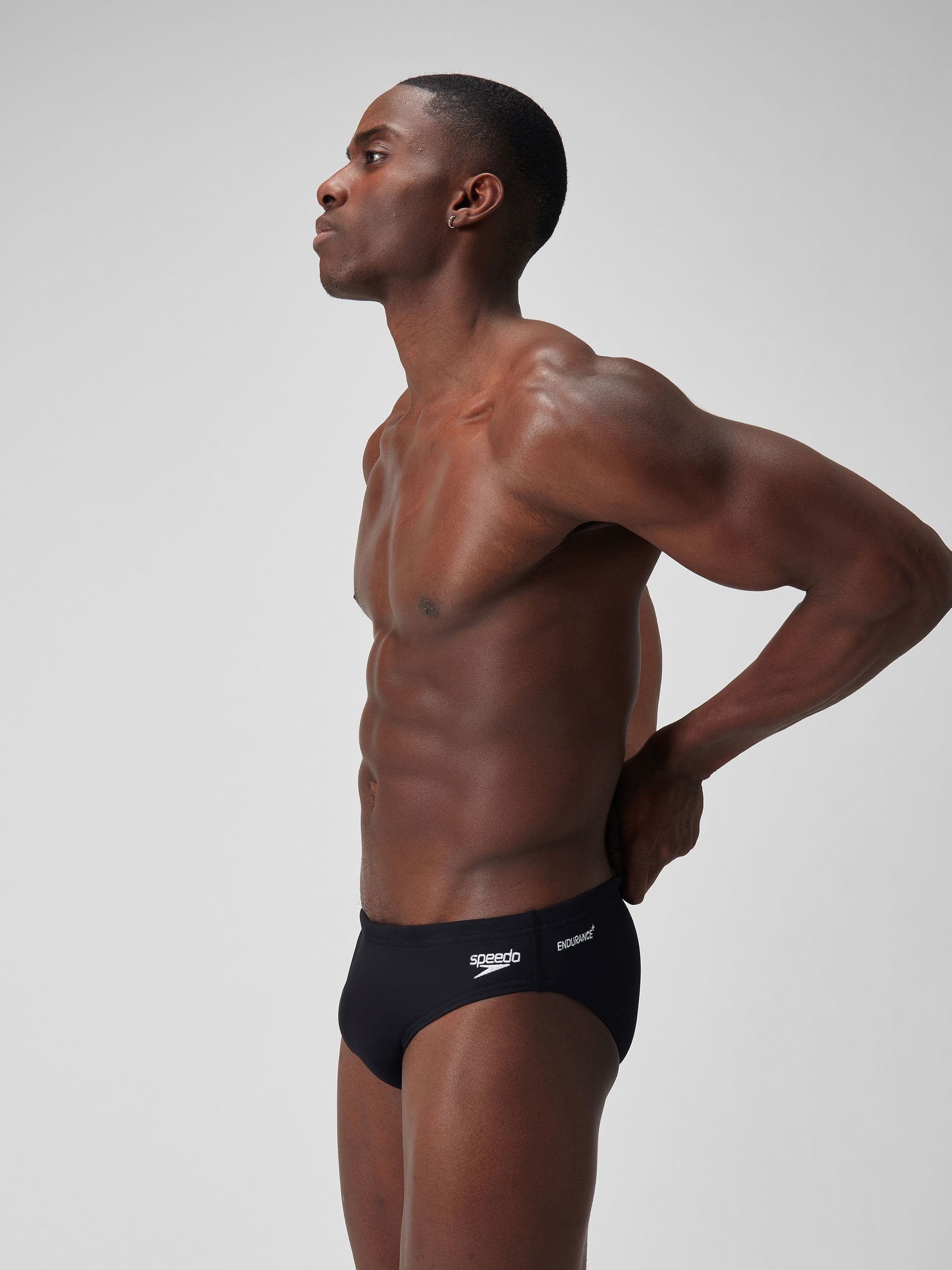 Buy Speedo Black Mens Endurance + 7cm Briefs from Next USA
