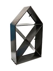 Ivyline Zinc House Sculptural Garden Log Storage - Image 5 of 5