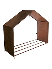 Ivyline Rust Garden House Log Storage - Image 2 of 4