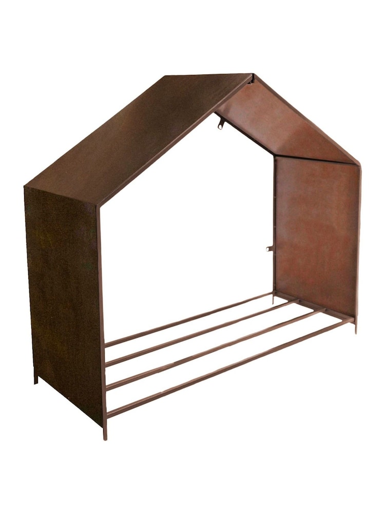 Ivyline Rust Garden House Log Storage - Image 2 of 4