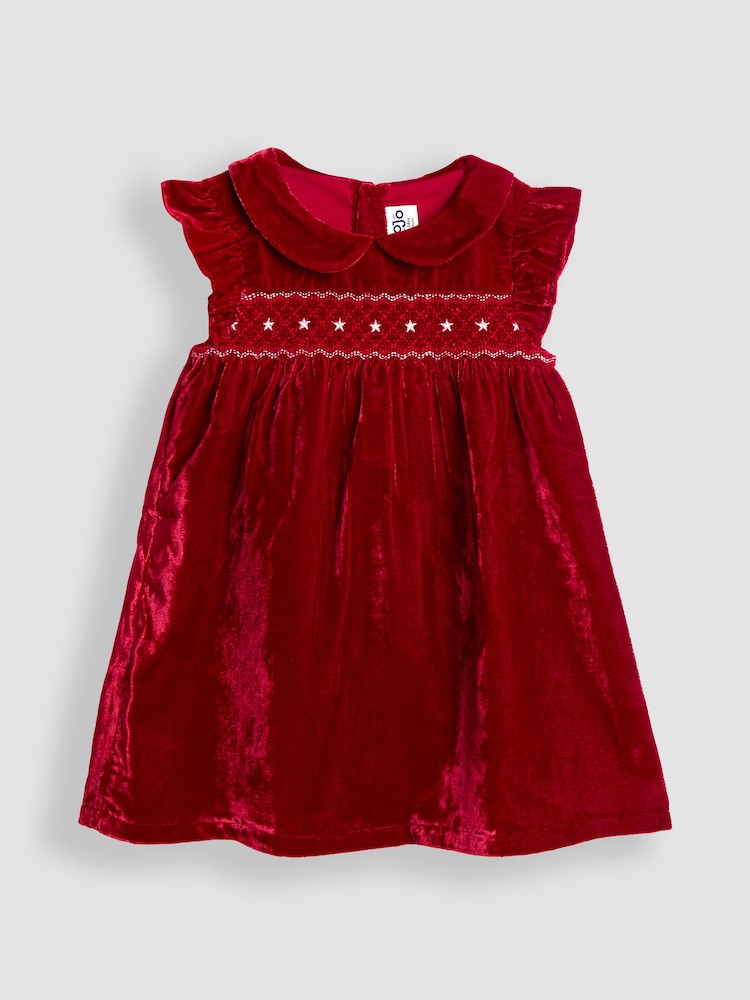 JoJo Maman Bébé Red Dress - Image 2 of 6