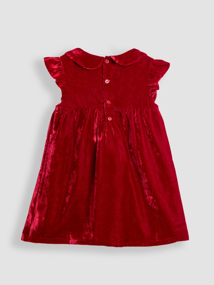 Buy JoJo Maman Bb Red Velvet Baby Dress & Body Set from Next USA