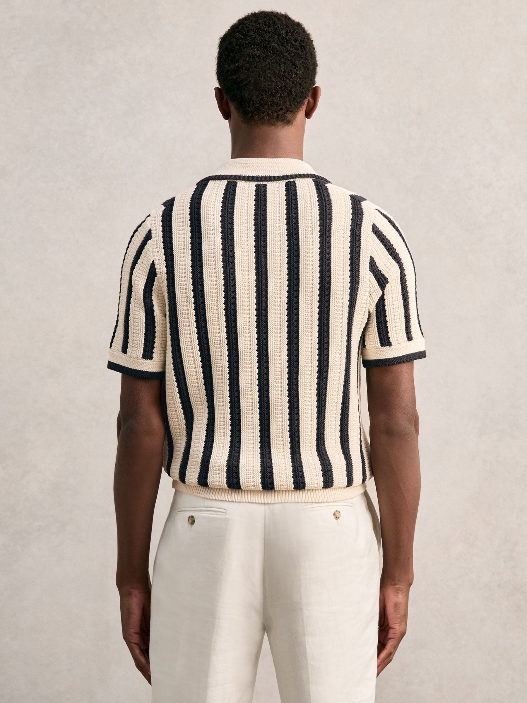 トップス WIND AND SEA SEA Dry Kando Polo Shirt WIND AND SEA / ウィンダンシー | S/S Mock Neck Knit Polo - Black