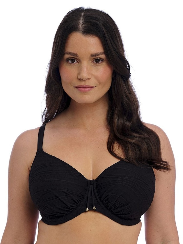 Fantasie Black Full Cup Beach Waves Bikini Top - Image 2 of 4
